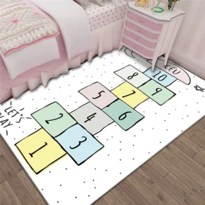 Children Game Carpet Mats for Baby Play Mats Carpet with Number and Puzzle