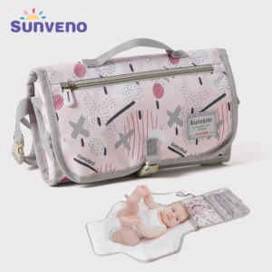 Sunveno Baby Changing Mat Portable Foldable Washable Waterproof