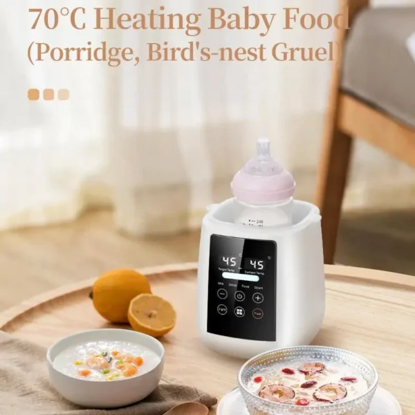 Baby Bottle Warmer 6 In 1 Automatic Baby Milk Warmer - Image 2