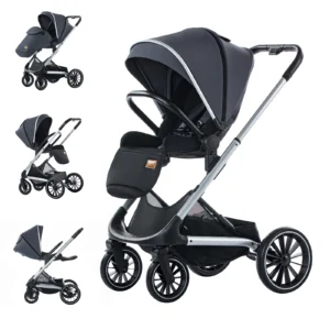 Standard Stroller Reversible Seat, Foldable Portable Newborn