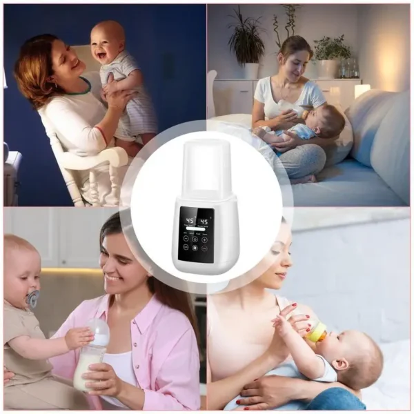 Baby Bottle Warmer 6 In 1 Automatic Baby Milk Warmer - Image 4